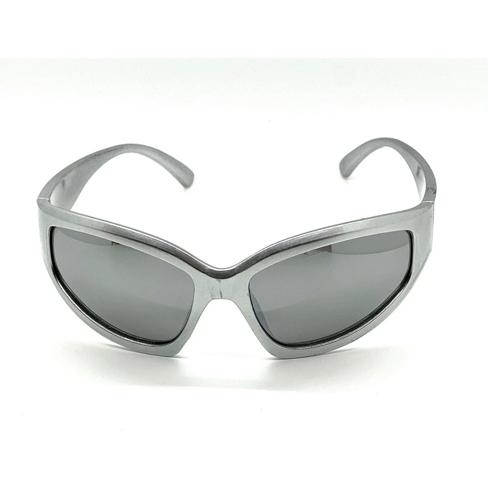 Men Sunglasses Fashion Luxury Style Outdoor Silver Frame Mirror‎ Lens New Gangs